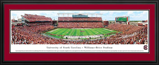 South Carolina Gamecocks Panorama - William Brice Stadium Picture  Deluxe Frame