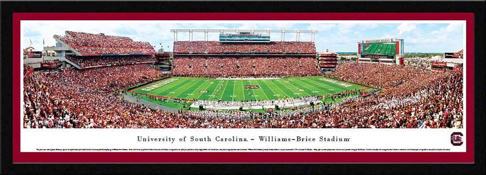 South Carolina Gamecocks Panorama - William Brice Stadium Picture  Select Frame