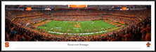 Syracuse Orange Football Panoramic Picture - JMA Wireless Dome Fan Cave Decor  Standard Frame