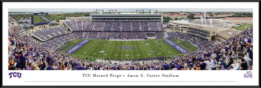 TCU Horned Frogs Football Panoramic Picture - Amon G Carter Stadium  Standard Frame