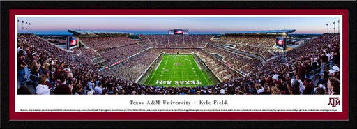Texas A&M Aggies Panoramic Picture - Kyle Field  Select Frame