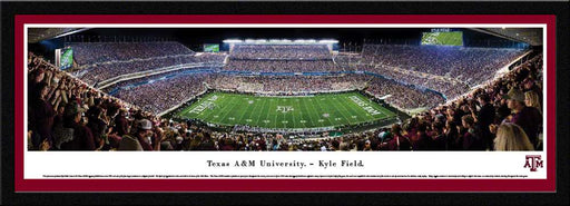 Texas A&M Aggies Football Panorama - Kyle Field Picture  Select Frame