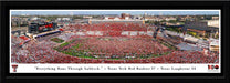 Texas Tech Red Raiders Field Storming Football Panoramic Picture - Jones AT&T Stadium Fan Cave Decor  Select Frame