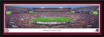 Alabama Crimson Tide Football Night Game Panoramic Picture - Bryant-Denny Stadium Fan Cave Decor  Select Frame