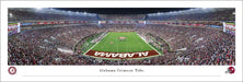 Alabama Crimson Tide End Zone Panoramic Picture - Night Game at Bryant-Denny Stadium Panoramic Picture  Unframed