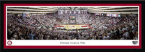 Alabama Crimson Tide Basketball Panoramic Picture - Coleman Coliseum Fan Cave Decor  Select Frame
