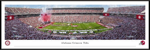 Alabama Crimson Tide Football Panoramic Photo  Standard Frame