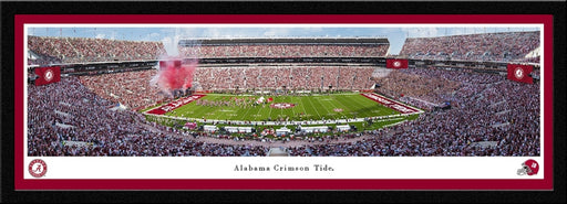 Alabama Crimson Tide Football Panoramic Photo  Select Frame