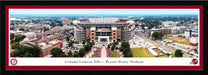 Alabama Crimson Tide Fan Cave Decor - Bryant-Denny Stadium Exterior Panoramic Picture  Select Frame