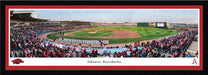 Arkansas Razorbacks Baseball Panoramic Picture - Baum-Walker Stadium at George Cole Field Fan Cave Decor  Select Frame