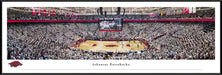Arkansas Razorbacks Men's Basketball Panoramic Picture - Bud Walton Arena Fan Cave Decor  Standard Frame