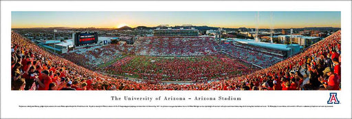 Arizona Wildcats Panoramic Picture - Arizona Stadium  Unframed