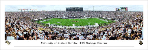 UCF Knights Football Panoramic Picture - FBC Mortgage Stadium Fan Cave Decor  Unframed