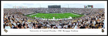UCF Knights Football Panoramic Picture - FBC Mortgage Stadium Fan Cave Decor  Standard Frame