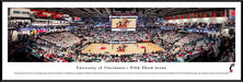 Cincinnati Bearcats Basketball Panoramic Poster - Fifth Third Arena  Standard Frame