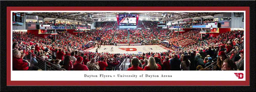Dayton Flyers Basketball Panoramic Poster - UD Arena Picture  Select Frame