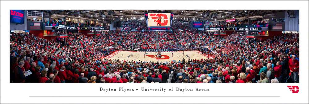 Dayton Flyers - University of Dayton Arena Panorama Print