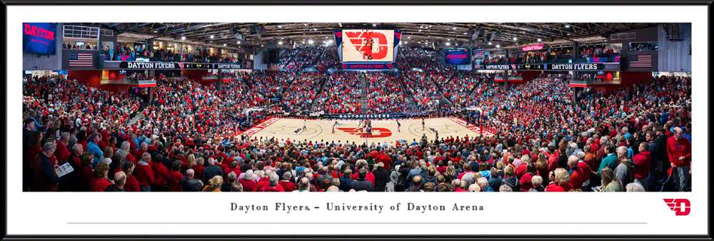 Dayton Flyers - University of Dayton Arena Panorama Print - Standard Frame