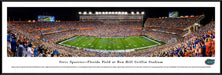 Florida Gators Football Panorama - Steve Spurrier-Florida Field at Ben Hill Griffin Stadium Panoramic Picture  Standard Frame