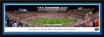 Florida Gators Football Panorama - Steve Spurrier-Florida Field at Ben Hill Griffin Stadium Panoramic Picture  Select Frame