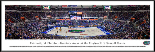Florida Gators Panoramic Picture - O'Connell Center  Standard Frame