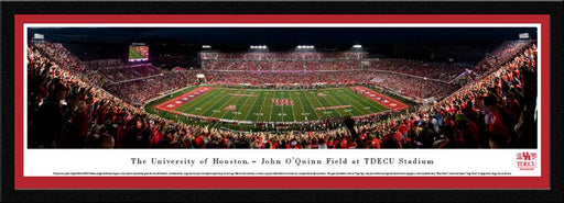Houston Cougars Panoramic Picture - TDECU Stadium Panorama  Select Frame