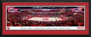 Houston Cougars Men's Basketball Panoramic Picture - Fertitta Center Fan Cave Decor  Deluxe Frame