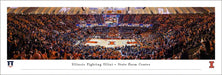 Illinois Fighting Illini Men's Basketball Panoramic Picture - State Farm Center Fan Cave Decor  Unframed