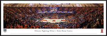 Illinois Fighting Illini Men's Basketball Panoramic Picture - State Farm Center Fan Cave Decor  Standard Frame
