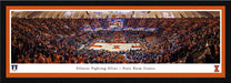 Illinois Fighting Illini Men's Basketball Panoramic Picture - State Farm Center Fan Cave Decor  Select Frame