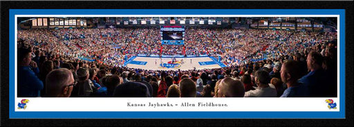 Kansas Jayhawks - Allen Fieldhouse Panorama Print - Select Frame