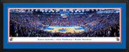 Kansas Jayhawks Basketball Panoramic Picture - Allen Fieldhouse Fan Cave Decor  Deluxe Frame