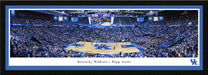 Kentucky Wildcats Basketball Panoramic Poster - Rupp Arena Fan Cave Decor  Select Frame