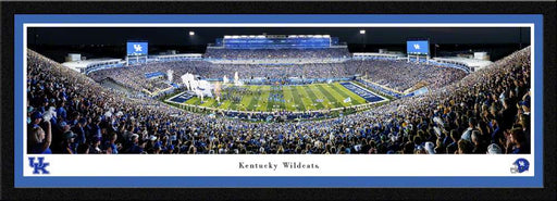 Kentucky Wildcats Football Panoramic Picture - Kroger Field Fan Cave Decor  Select Frame