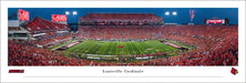 Louisville Cardinals Football Panoramic Picture - Cardinal Stadium Fan Cave Decor  Unframed