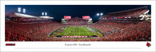 Louisville Cardinals Football Fan Cave Decor - Cardinal Stadium Panoramic Picture  Unframed