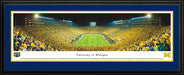 Michigan Wolverines Panoramic Picture - Michigan Stadium Big House Picture  Deluxe Frame
