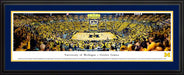 Michigan Wolverines Basketball Panoramic Poster - Crisler Center  Deluxe Frame