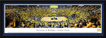 Michigan Wolverines Basketball Panoramic Poster - Crisler Center  Select Frame