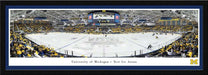Michigan Wolverines Hockey Panoramic Picture - Yost Ice Arena Fan Cave Decor  Select Frame