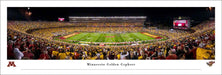 Minnesota Golden Gophers Football Panoramic Picture - Huntington Bank Stadium Fan Cave Decor  Unframed