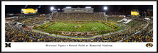 Missouri Tigers Football Panoramic Poster - Faurot Field Picture  Standard Frame