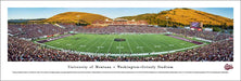 Montana Grizzlies Panoramic - Washington-Grizzly Stadium Picture  Unframed