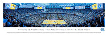 North Carolina Tar Heels Basketball Panoramic Poster - Dean Smith Center  Unframed
