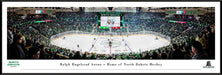 North Dakota Fighting Hawks Hockey Panoramic Picture - Ralph Engelstad Arena Fan Cave Decor  Standard Frame