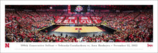 Nebraska Huskers Women's Volleyball Panoramic Picture - Devaney Center Fan Cave Decor  Unframed