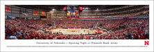 Nebraska Huskers Panoramic - Pinnacle Bank Arena Picture  Unframed