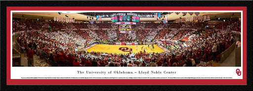 Oklahoma Sooners Basketball Panorama - Lloyd Noble Center Panoramic Picture  Select Frame