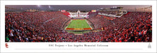 USC Trojans Football Panoramic Picture - Los Angeles Memorial Coliseum Fan Cave Decor  Unframed