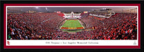 USC Trojans Football Panoramic Picture - Los Angeles Memorial Coliseum Fan Cave Decor  Select Frame